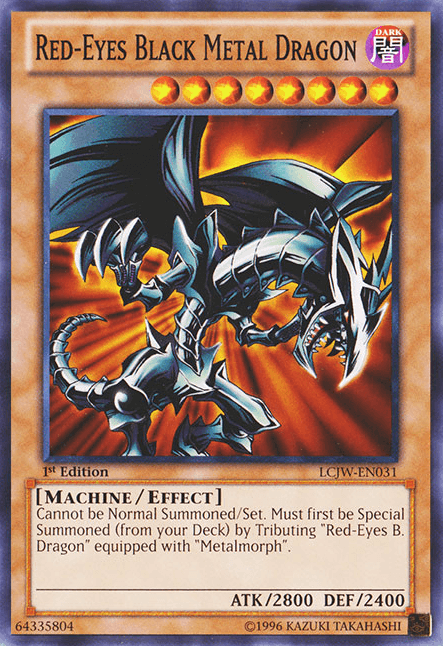 Red-Eyes Black Metal Dragon [LCJW-EN031] Common - Josh's Cards
