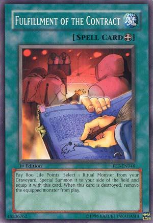 Fulfillment of the Contract [FET-EN046] Common - Josh's Cards
