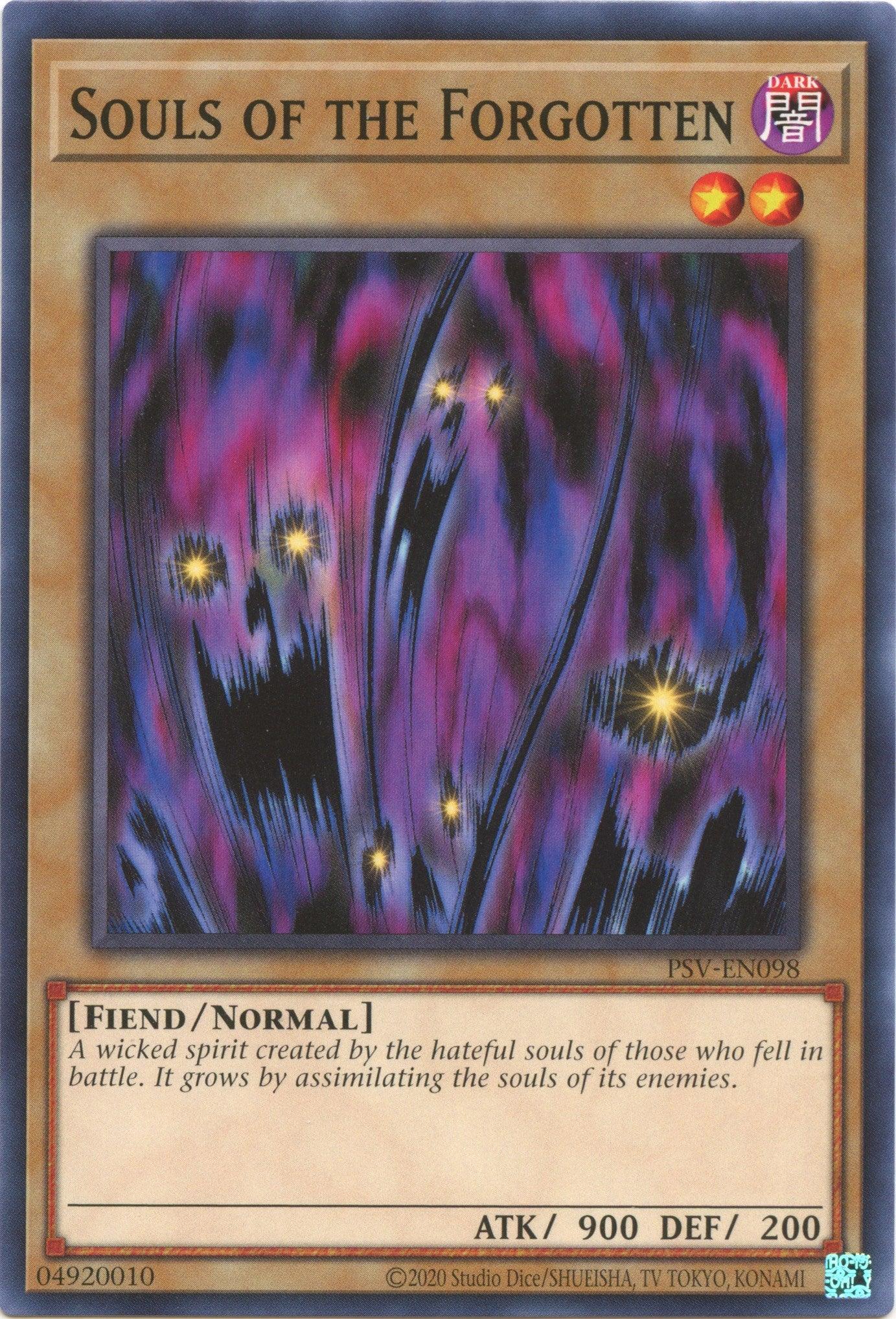 Souls of the Forgotten (25th Anniversary) [PSV-EN098] Common - Josh's Cards