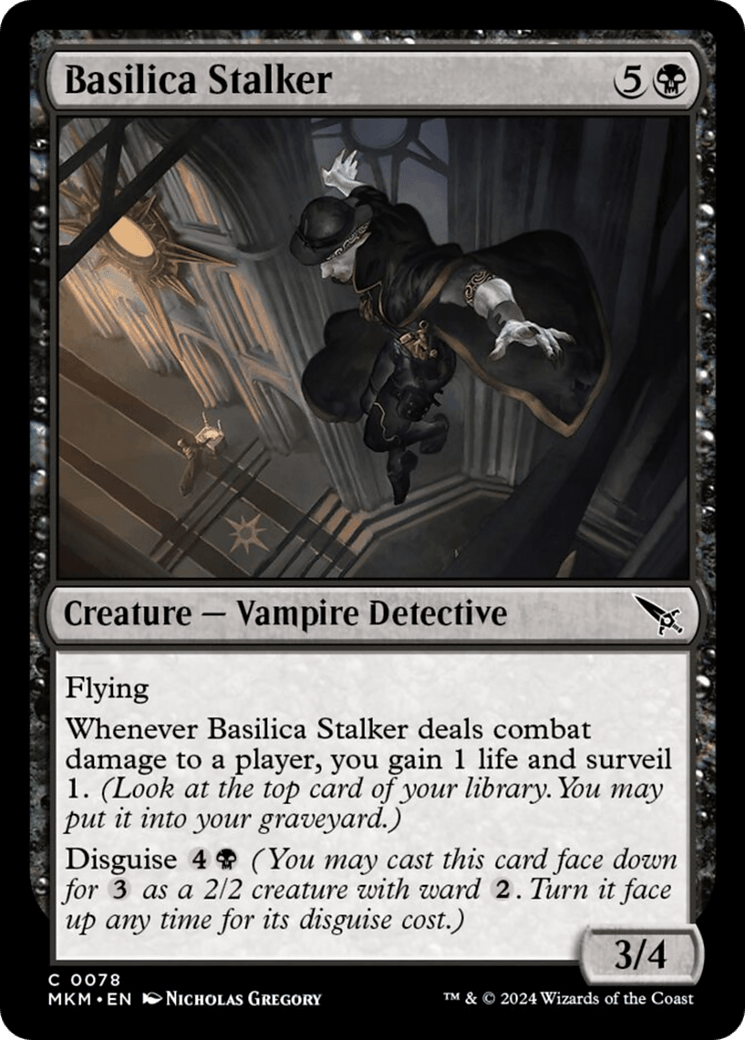 Basilica Stalker [Murders at Karlov Manor] - Josh's Cards