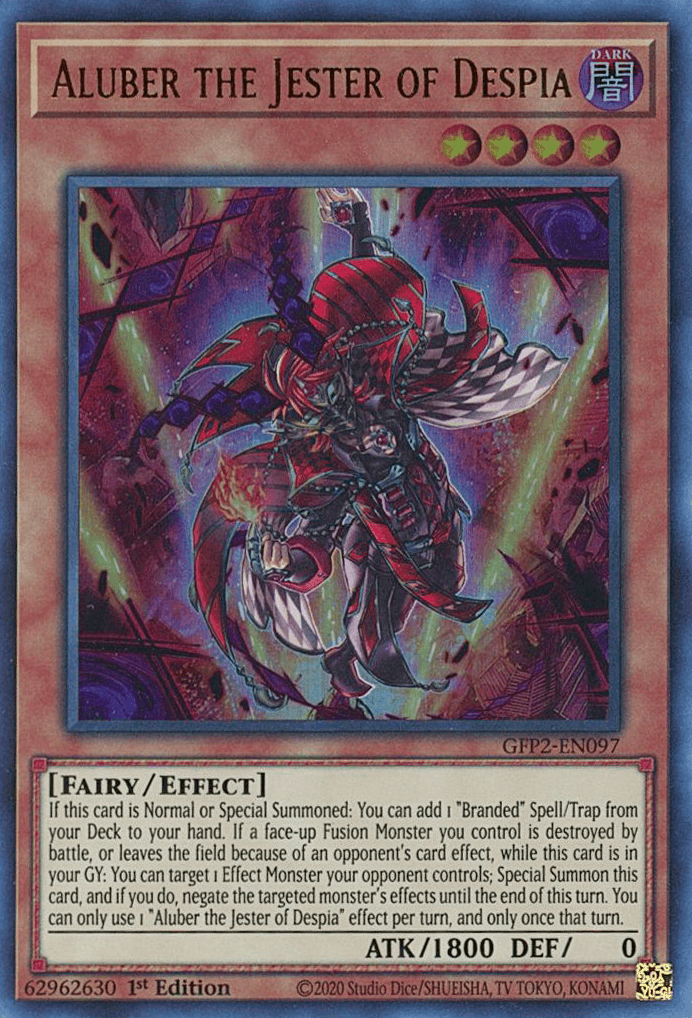 Aluber the Jester of Despia [GFP2-EN097] Ultra Rare - Josh's Cards