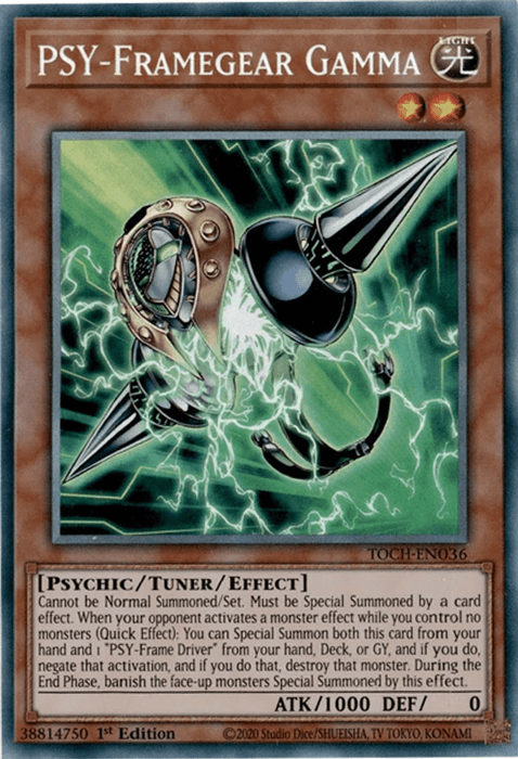 PSY-Framegear Gamma [TOCH-EN036] Collector's Rare - Josh's Cards
