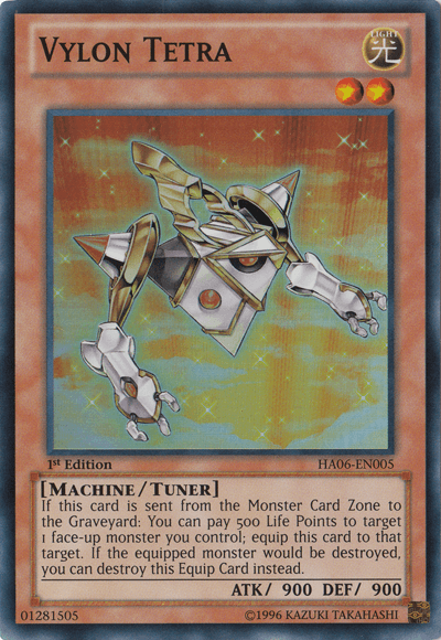 Vylon Tetra [HA06-EN005] Super Rare - Josh's Cards