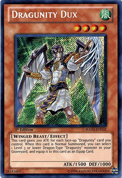 Dragunity Dux [HA03-EN031] Secret Rare - Josh's Cards