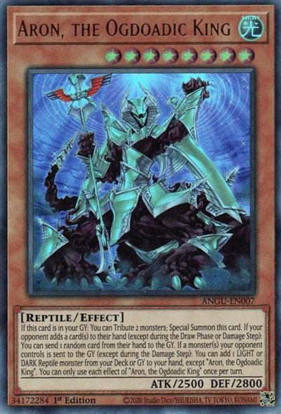 Aron, the Ogdoadic King (Ultra Rare) [ANGU-EN007] Ultra Rare - Josh's Cards