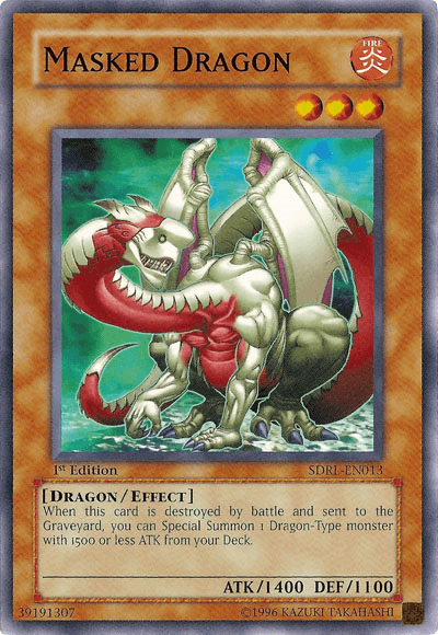 Masked Dragon [SDRL-EN013] Common - Josh's Cards