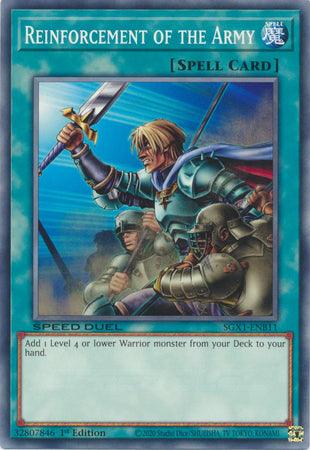 Reinforcement of the Army [SGX1-ENB11] Common - Josh's Cards