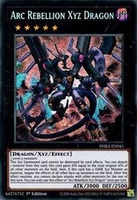 Arc Rebellion Xyz Dragon [PHRA-EN041] Secret Rare - Josh's Cards