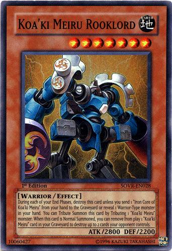 Koa'ki Meiru Rooklord [SOVR-EN028] Super Rare - Josh's Cards
