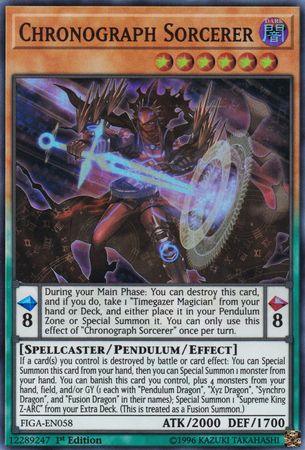 Chronograph Sorcerer [FIGA-EN058] Super Rare - Josh's Cards