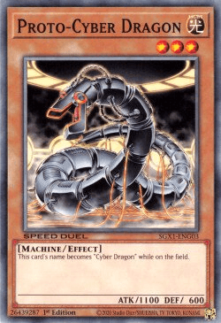 Proto-Cyber Dragon [SGX1-ENG03] Common - Josh's Cards