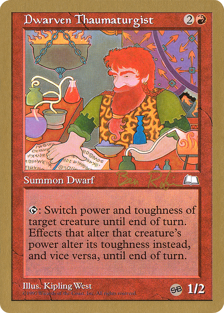 Dwarven Thaumaturgist (WCD-) - World Championship Decks 1998