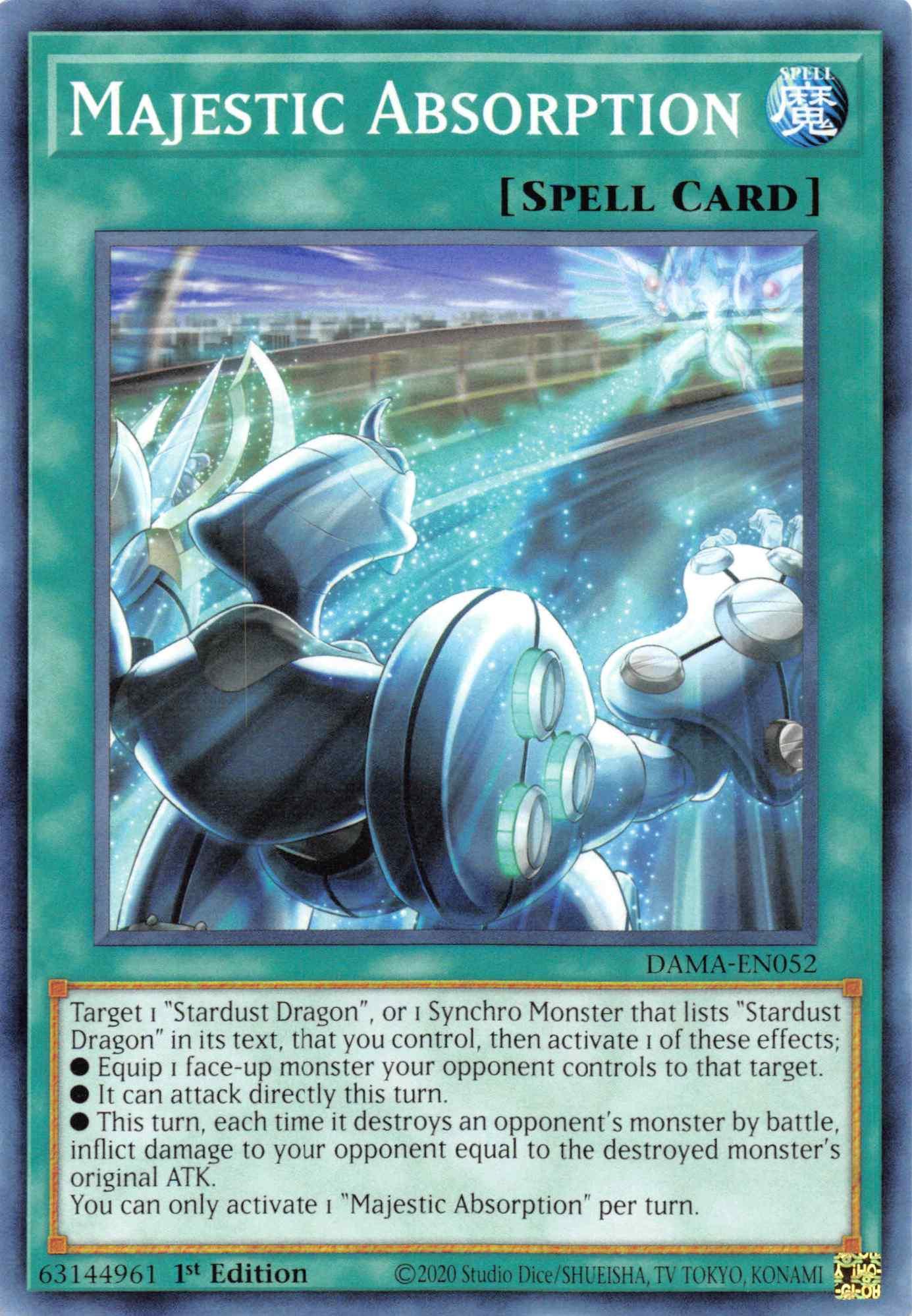 Majestic Absorption [DAMA-EN052] Common - Josh's Cards