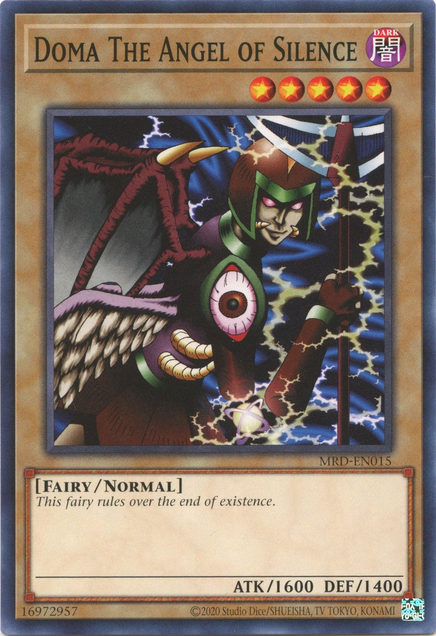 Doma The Angel of Silence (25th Anniversary) [MRD-EN015] Common - Josh's Cards