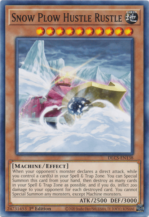 Snow Plow Hustle Rustle [DLCS-EN138] Common - Josh's Cards