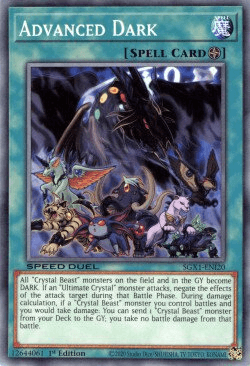 Advanced Dark [SGX1-ENI20] Common - Josh's Cards