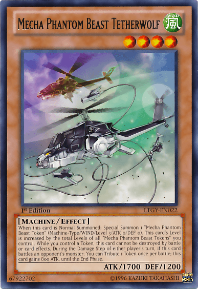Mecha Phantom Beast Tetherwolf [LTGY-EN022] Rare - Josh's Cards