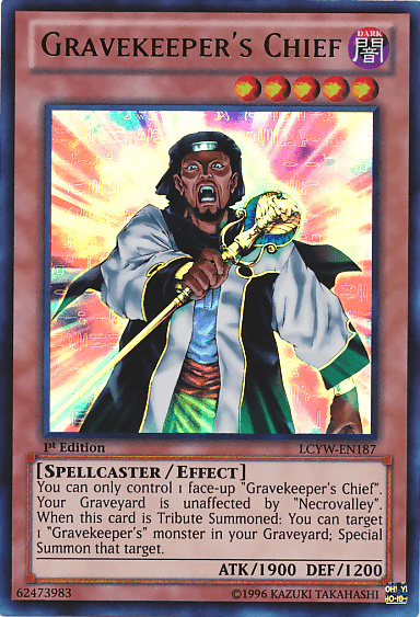 Gravekeeper's Chief [LCYW-EN187] Ultra Rare - Josh's Cards
