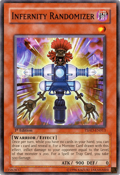 Infernity Randomizer [TSHD-EN013] Common - Josh's Cards