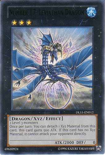 Number 17: Leviathan Dragon (Green) [DL15-EN012] Rare - Josh's Cards