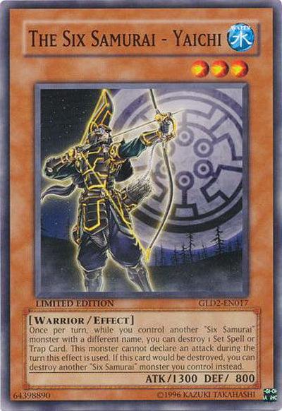 The Six Samurai - Yaichi [GLD2-EN017] Common - Josh's Cards