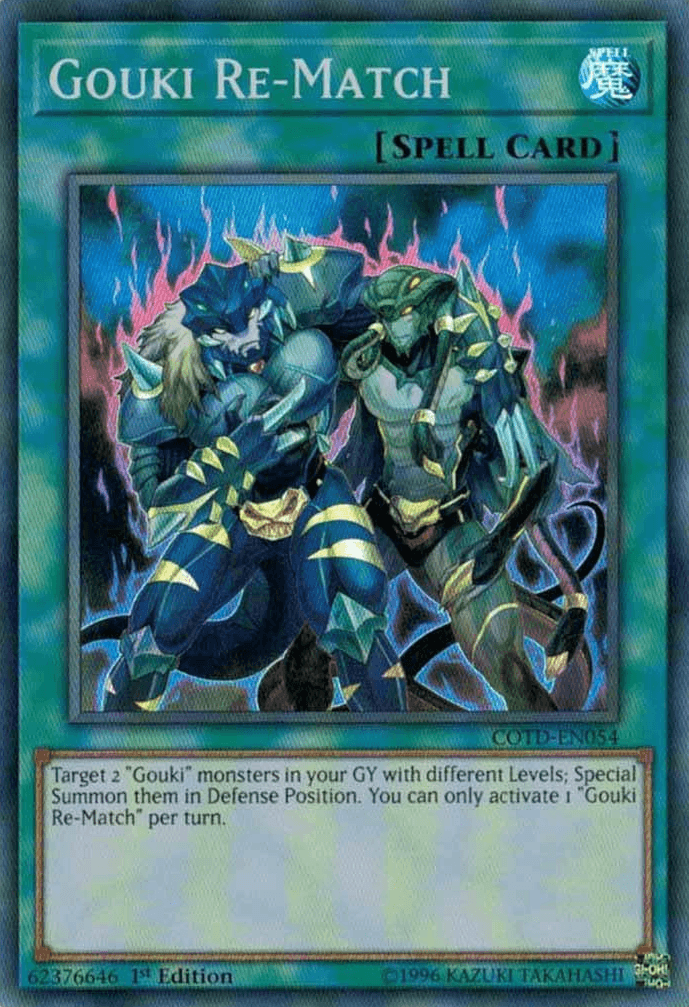 Gouki Re-Match [COTD-EN054] Super Rare - Josh's Cards