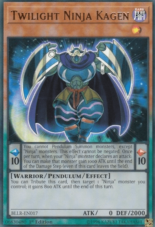 Twilight Ninja Kagen [BLLR-EN017] Ultra Rare - Josh's Cards