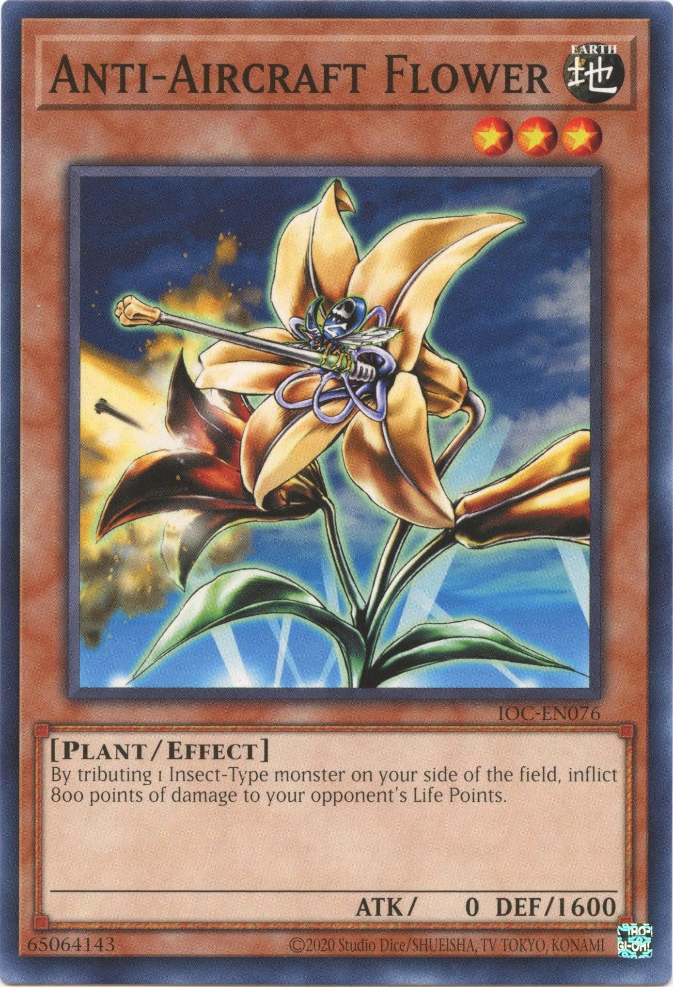 Anti-Aircraft Flower (25th Anniversary) [IOC-EN076] Common - Josh's Cards