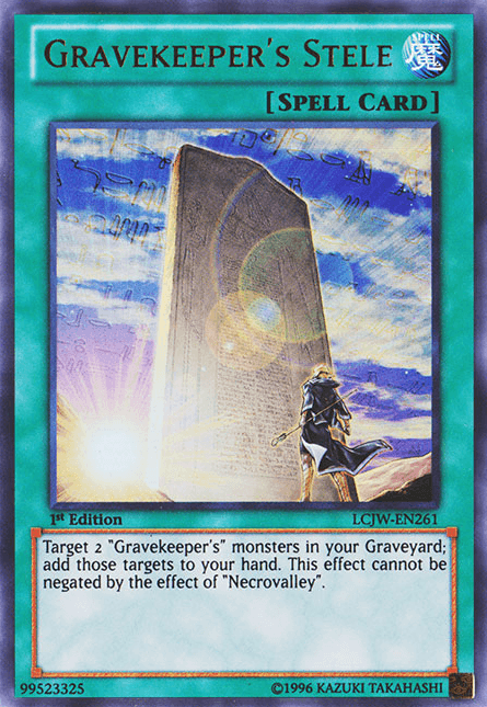 Gravekeeper's Stele [LCJW-EN261] Ultra Rare - Josh's Cards
