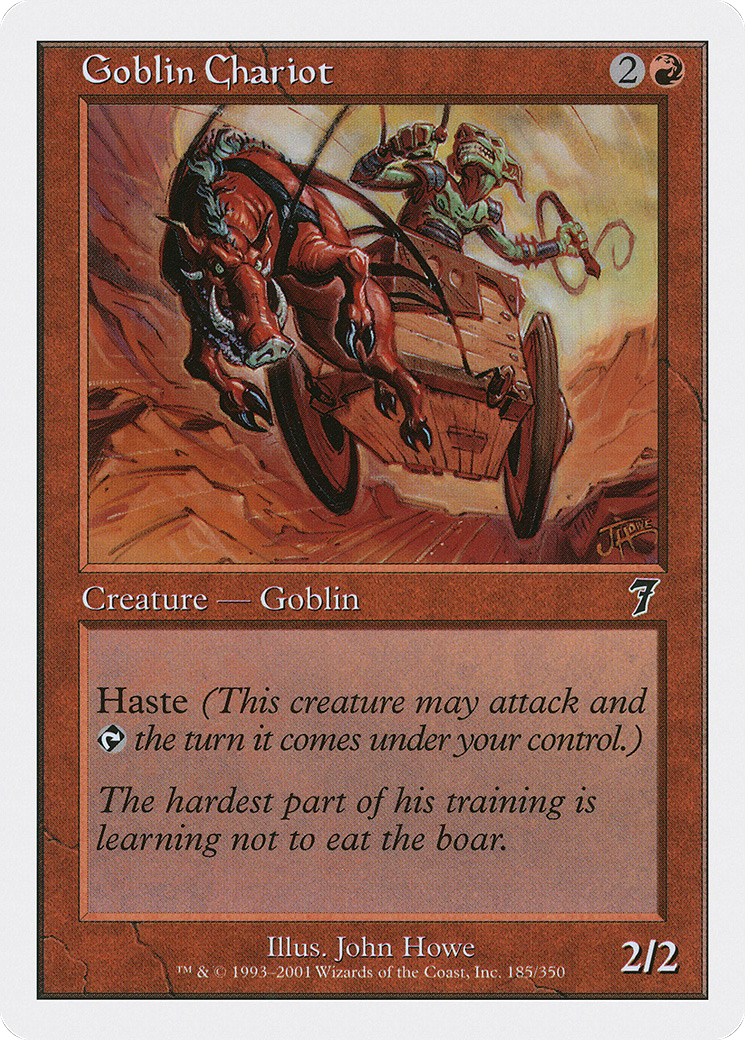 Goblin Chariot [Seventh Edition] Foil