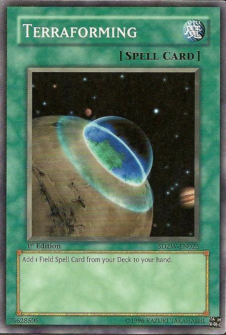 Terraforming [SDZW-EN025] Common - Josh's Cards