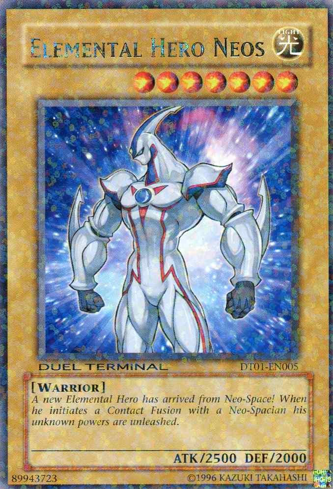 Elemental Hero Neos [DT01-EN005] Rare - Josh's Cards