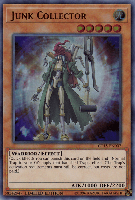 Junk Collector [CT15-EN007] Ultra Rare - Josh's Cards