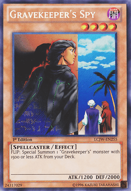 Gravekeeper's Spy [LCJW-EN255] Secret Rare - Josh's Cards
