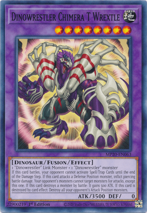 Dinowrestler Chimera T Wrextle [MP20-EN063] Common - Josh's Cards