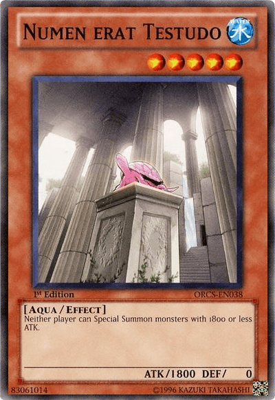 Numen erat Testudo [ORCS-EN038] Common - Josh's Cards