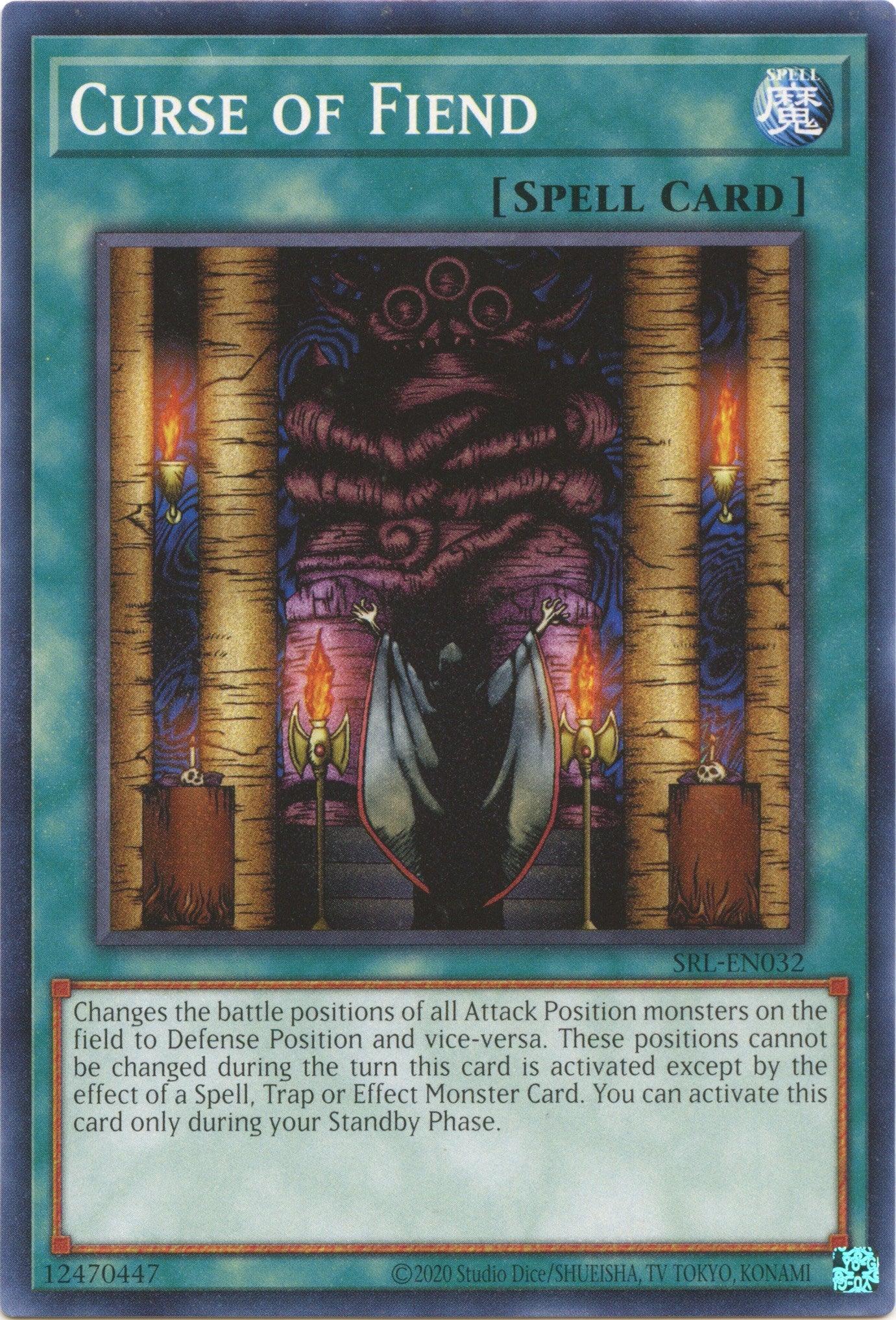 Curse of Fiend (25th Anniversary) [SRL-EN032] Common - Josh's Cards