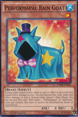 Performapal Rain Goat [BOSH-EN006] Common - Josh's Cards