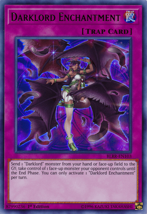 Darklord Enchantment [BLRR-EN103] Ultra Rare - Josh's Cards
