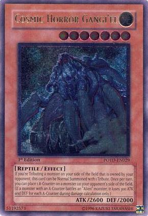 Cosmic Horror Gangi'el [POTD-EN029] Ultimate Rare - Josh's Cards