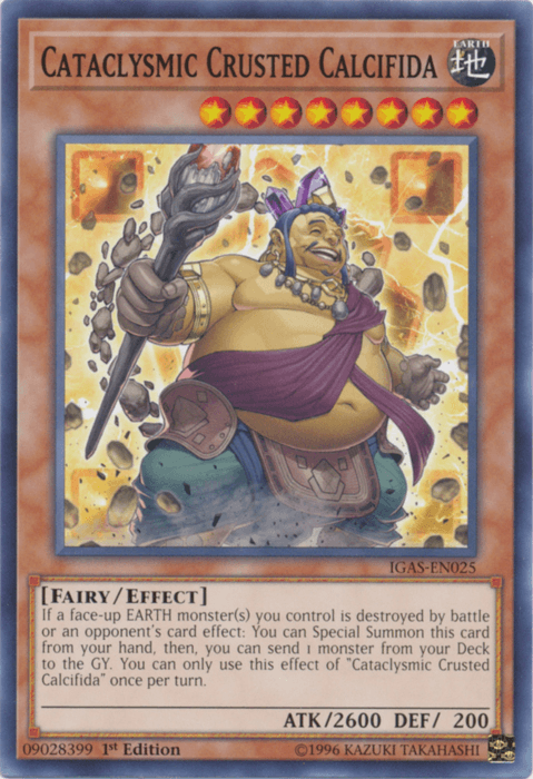 Cataclysmic Crusted Calcifida [IGAS-EN025] Common - Josh's Cards