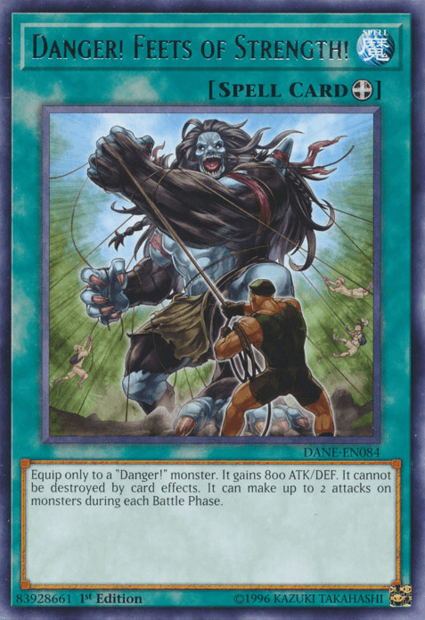 Danger! Feets of Strength! [DANE-EN084] Rare - Josh's Cards
