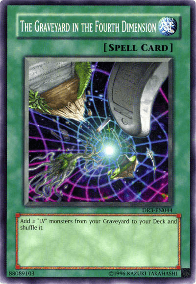 The Graveyard in the Fourth Dimension [DR3-EN044] Common - Josh's Cards