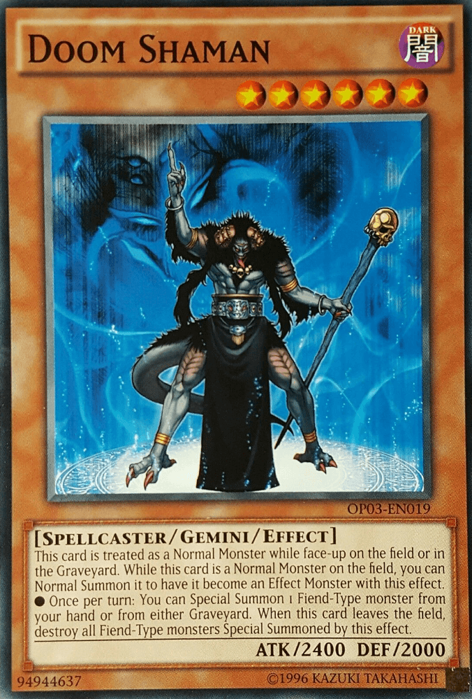 Doom Shaman [OP03-EN019] Common - Josh's Cards