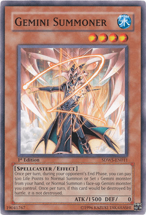 Gemini Summoner [SDWS-EN011] Common - Josh's Cards