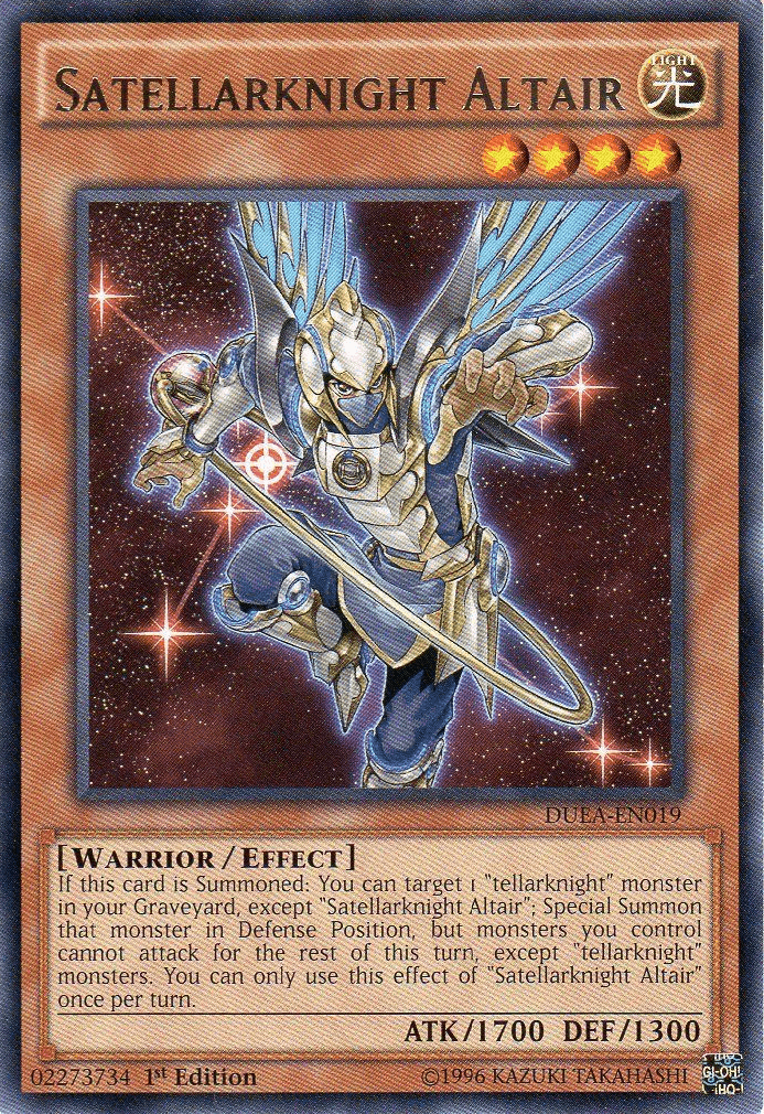 Satellarknight Altair [DUEA-EN019] Rare - Josh's Cards