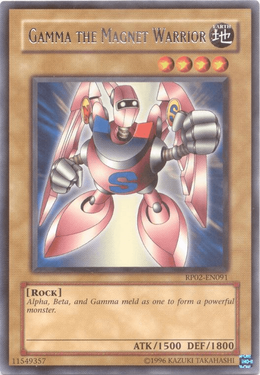 Gamma The Magnet Warrior [RP02-EN091] Rare - Josh's Cards