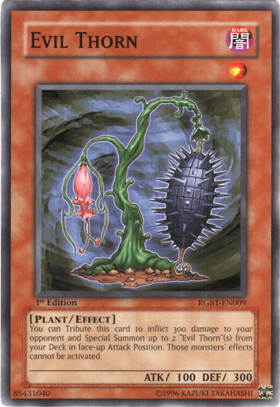 Evil Thorn [RGBT-EN009] Common - Josh's Cards