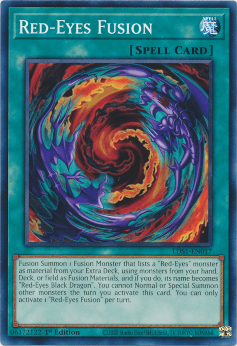 Red-Eyes Fusion [LDS1-EN017] Common - Josh's Cards