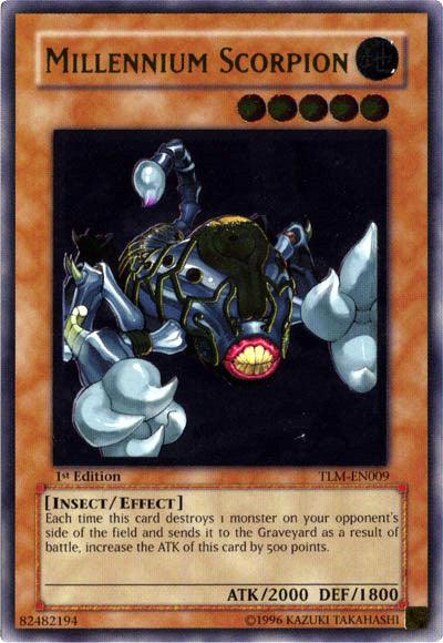 Millennium Scorpion [TLM-EN009] Ultimate Rare - Josh's Cards